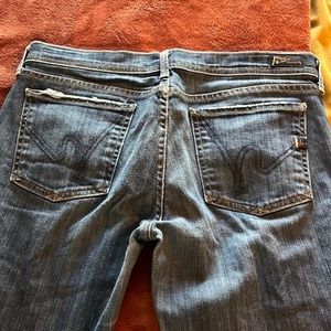 Citizens of Humanity. Low Waist Straight Leg